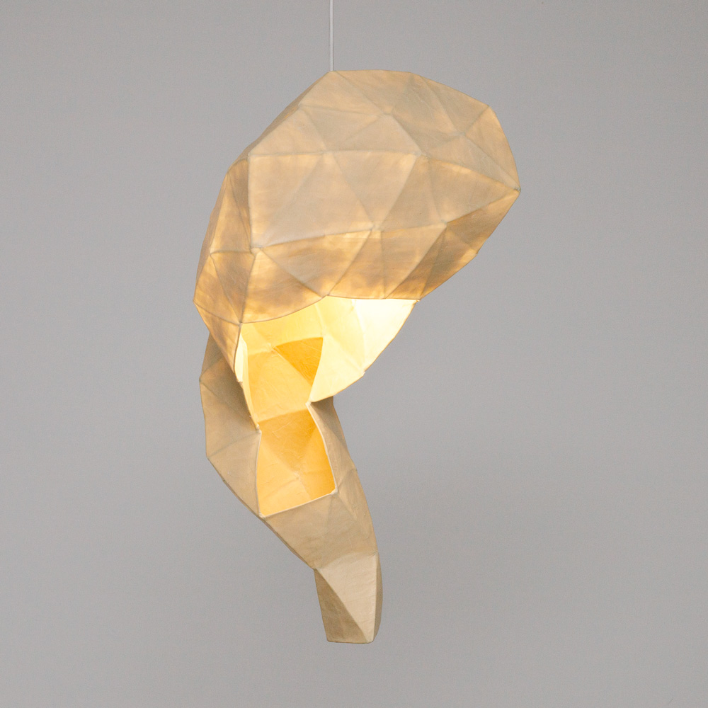 Lámpara da colección MALLA de Mauro Trastoy